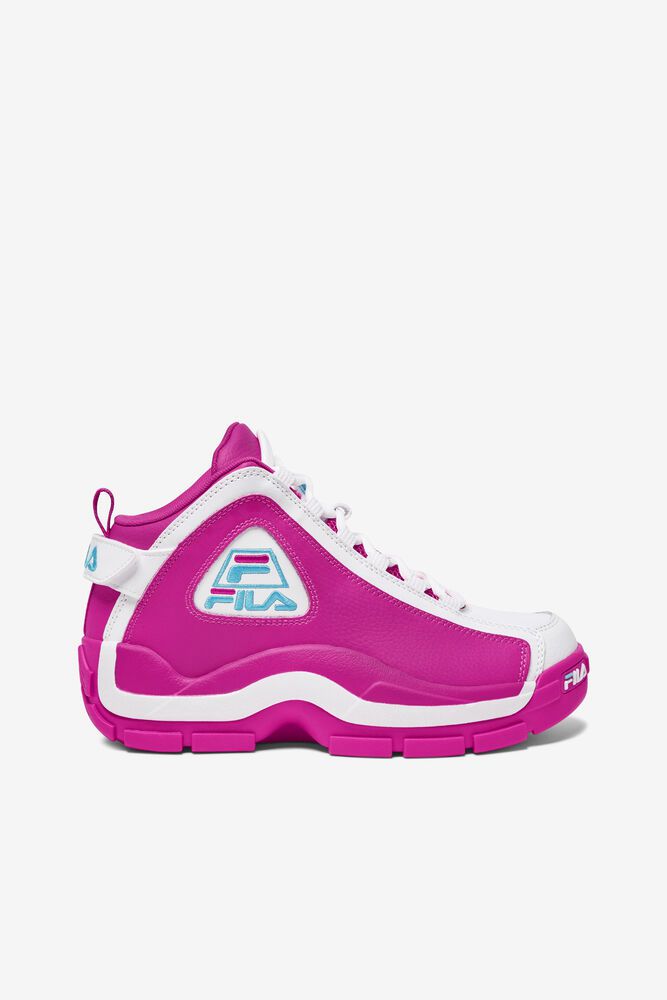 Fila Grant Hill 2 Pink/White Sneakers Womens - NZ 37041-ZFLJ